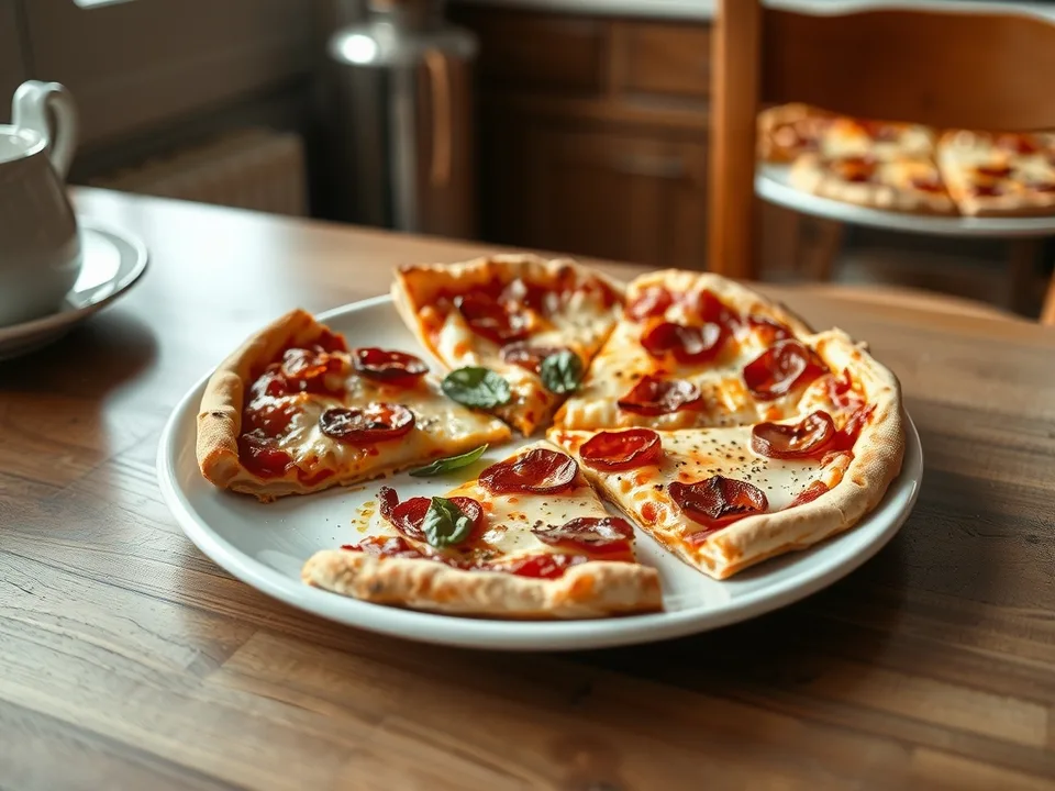 Blechpizza – Pizzaschnitten für Party und Buffet